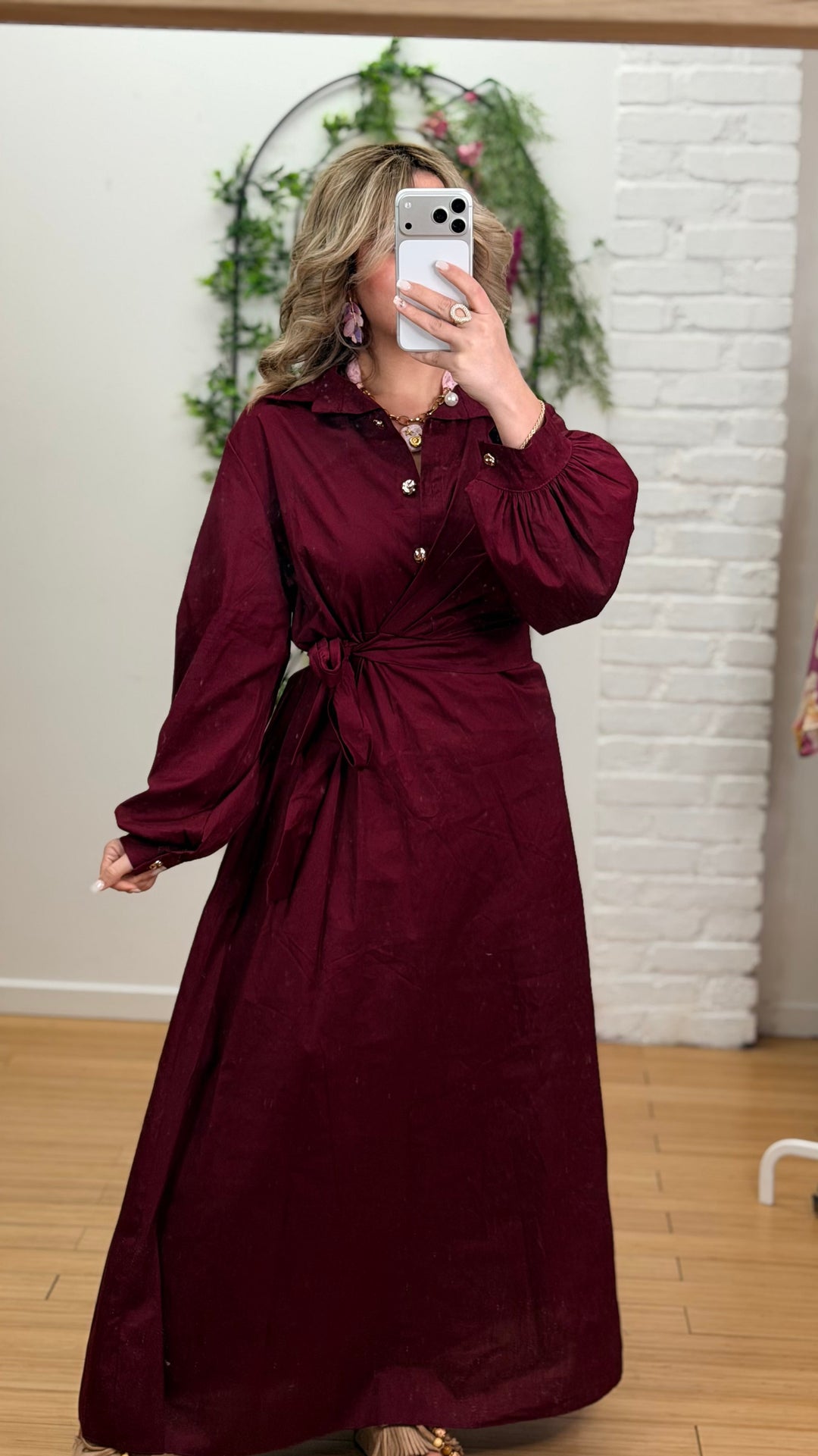 ROBE LINES EN COTON CROISÉE